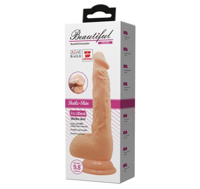 Sztuczny penis dildo realistyczne wibracje 24 cm